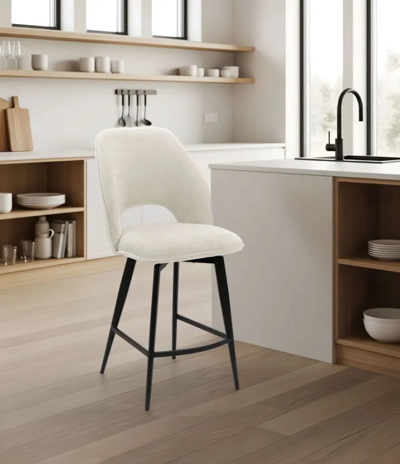 Girardeau chaise haute snack bar table cuisine séjour Meubles Pasquier Roxane