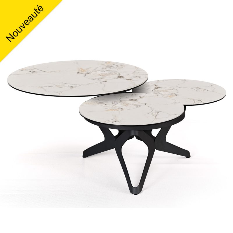 table de salon céramique marbre meubles pasquier