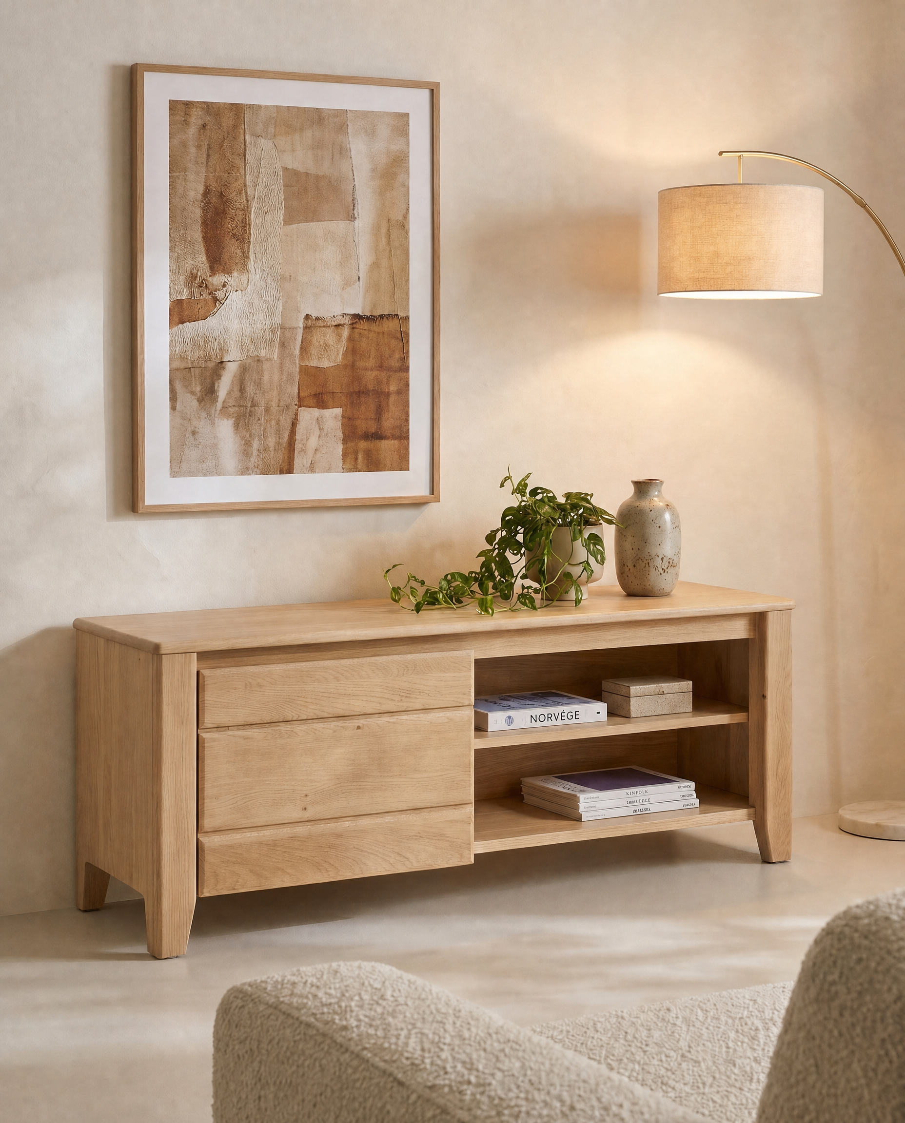 Meuble TV ISAURE en 130 – Image 3