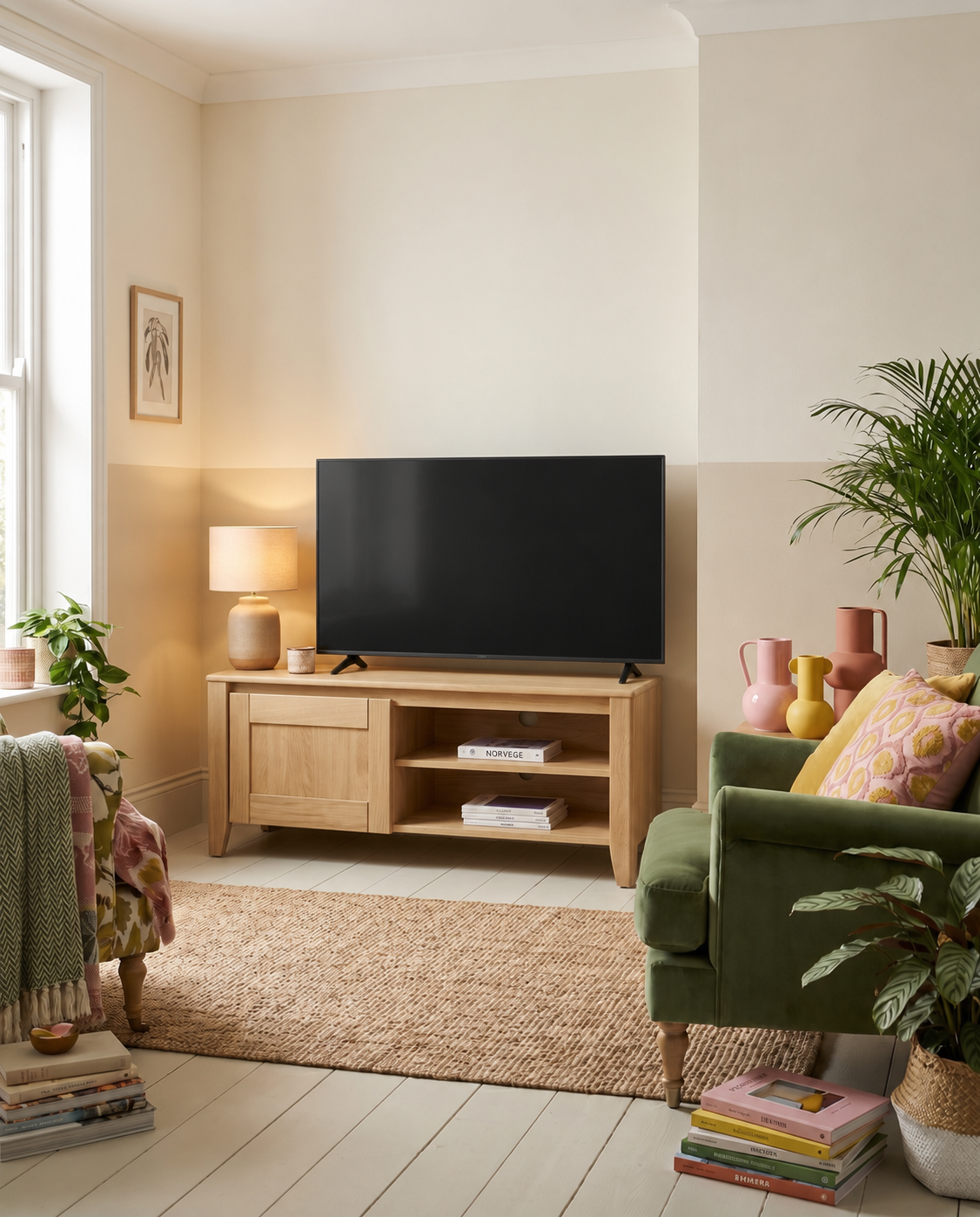 Meuble TV ISAURE en 130