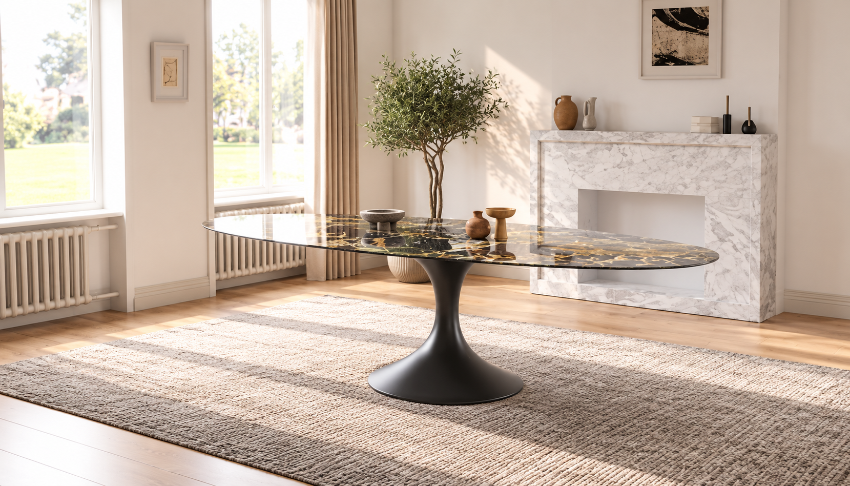 table calvi ovale – Image 3