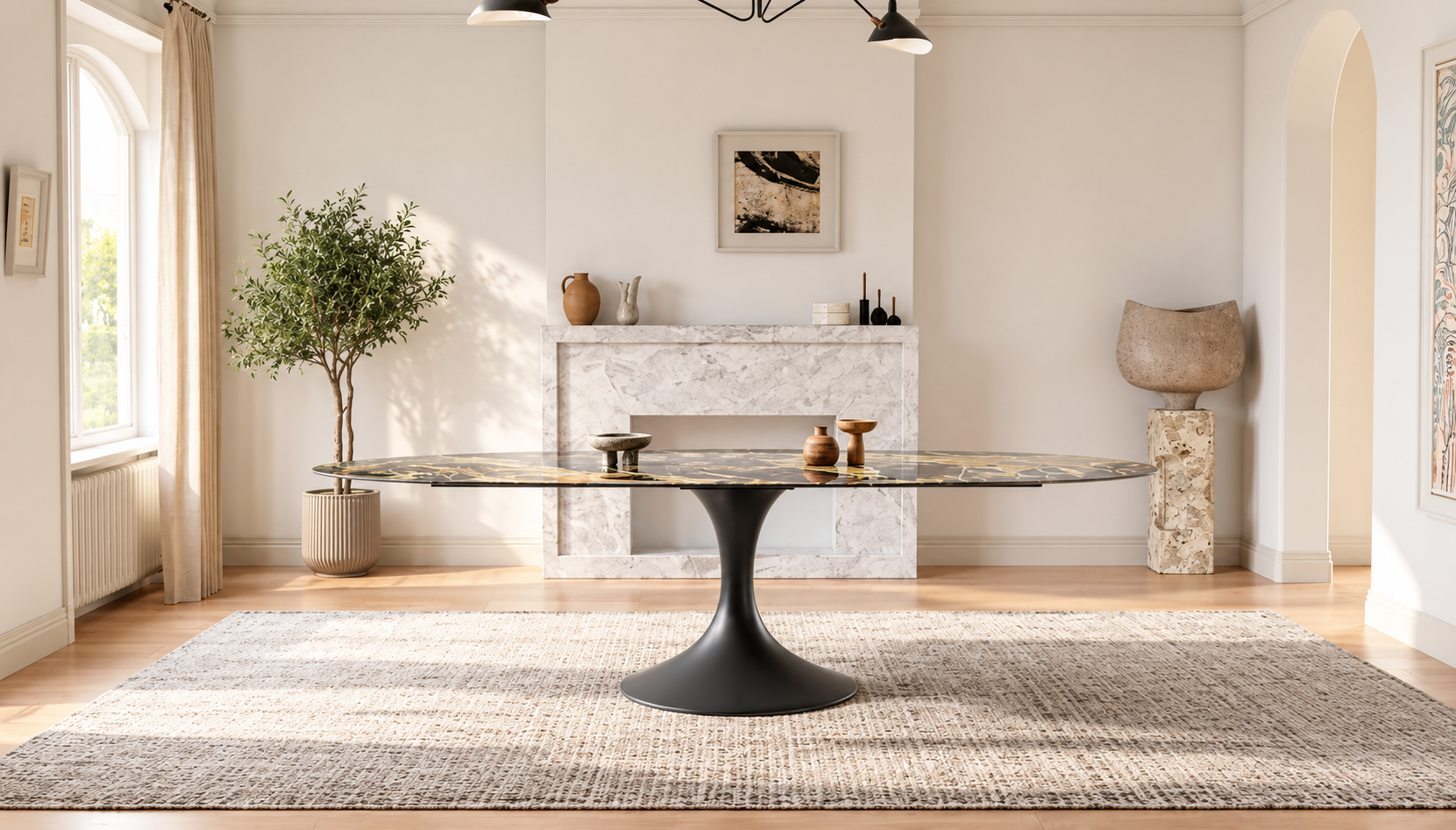 table calvi ovale – Image 2