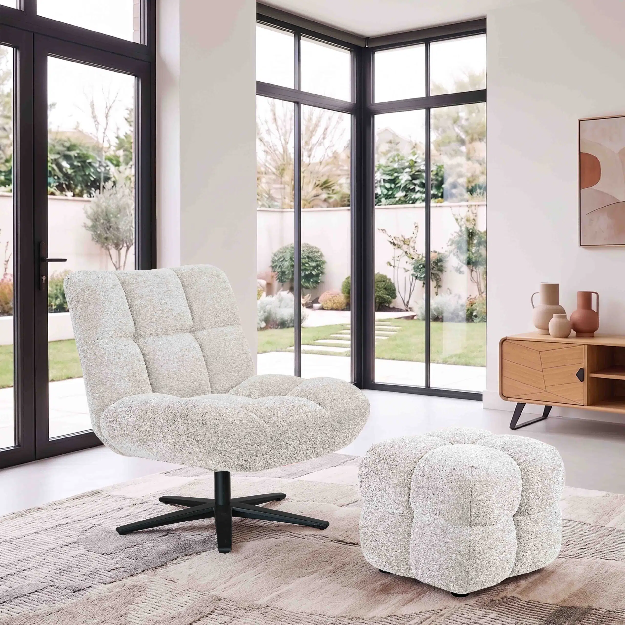 GRAZIA fauteuil pied étoile – Image 4