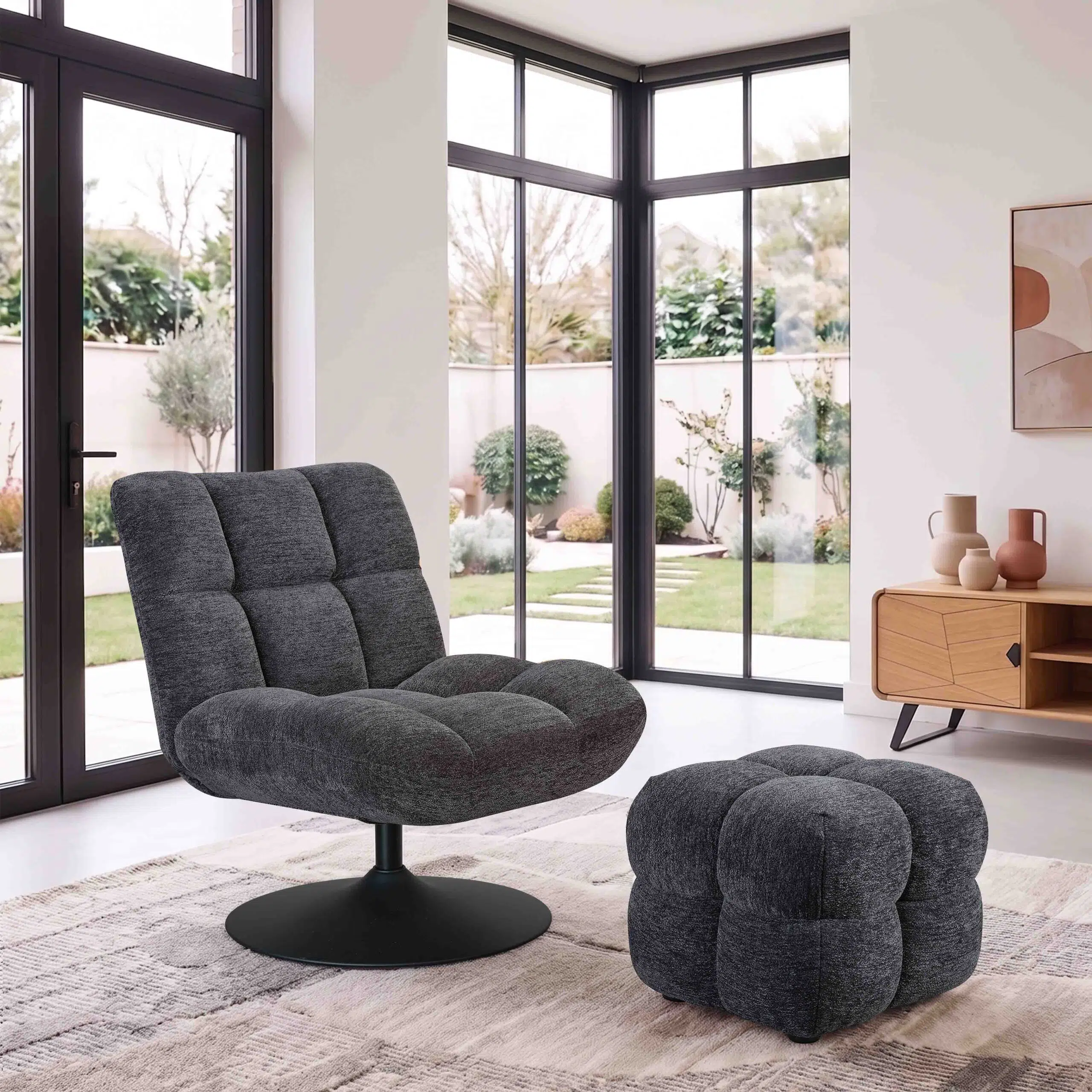 GRAZIA fauteuil pied tulipe