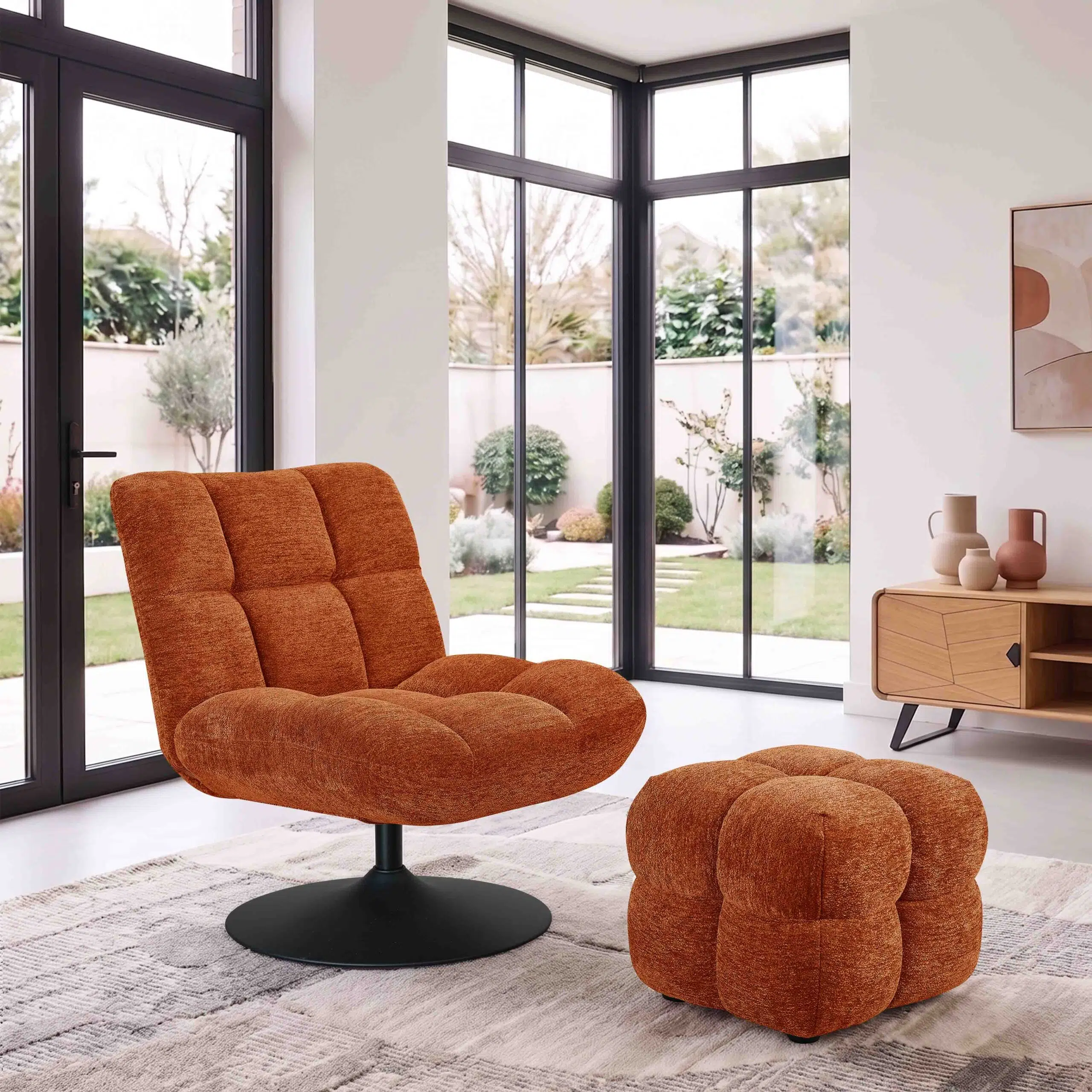 GRAZIA fauteuil pied tulipe – Image 2