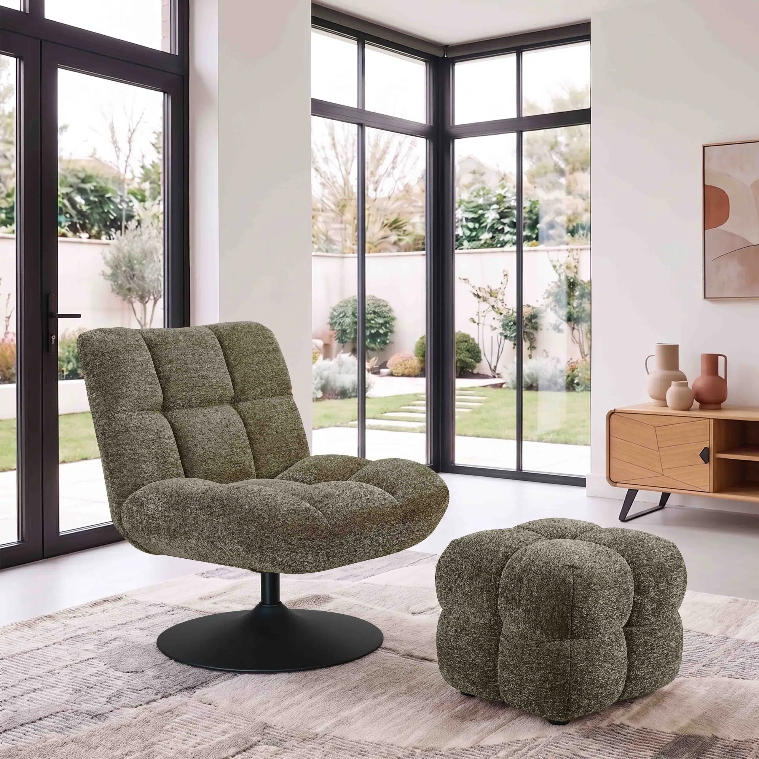 GRAZIA fauteuil pied tulipe – Image 3