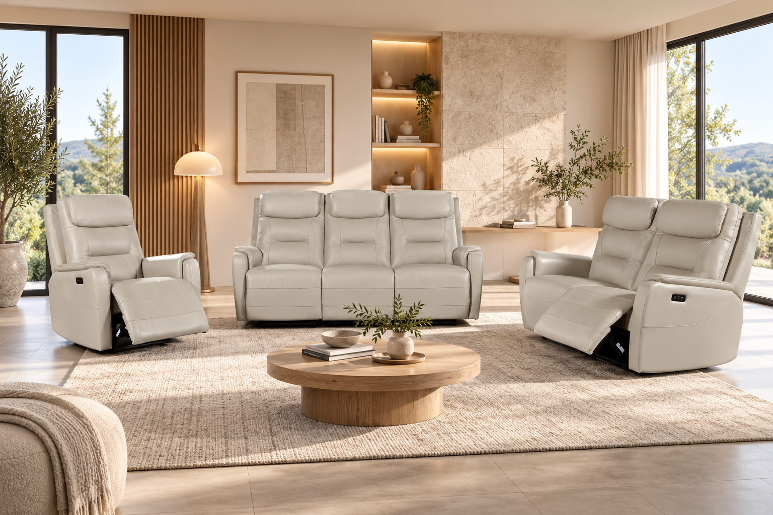 Fauteuil relax GULLY cuir – Image 5
