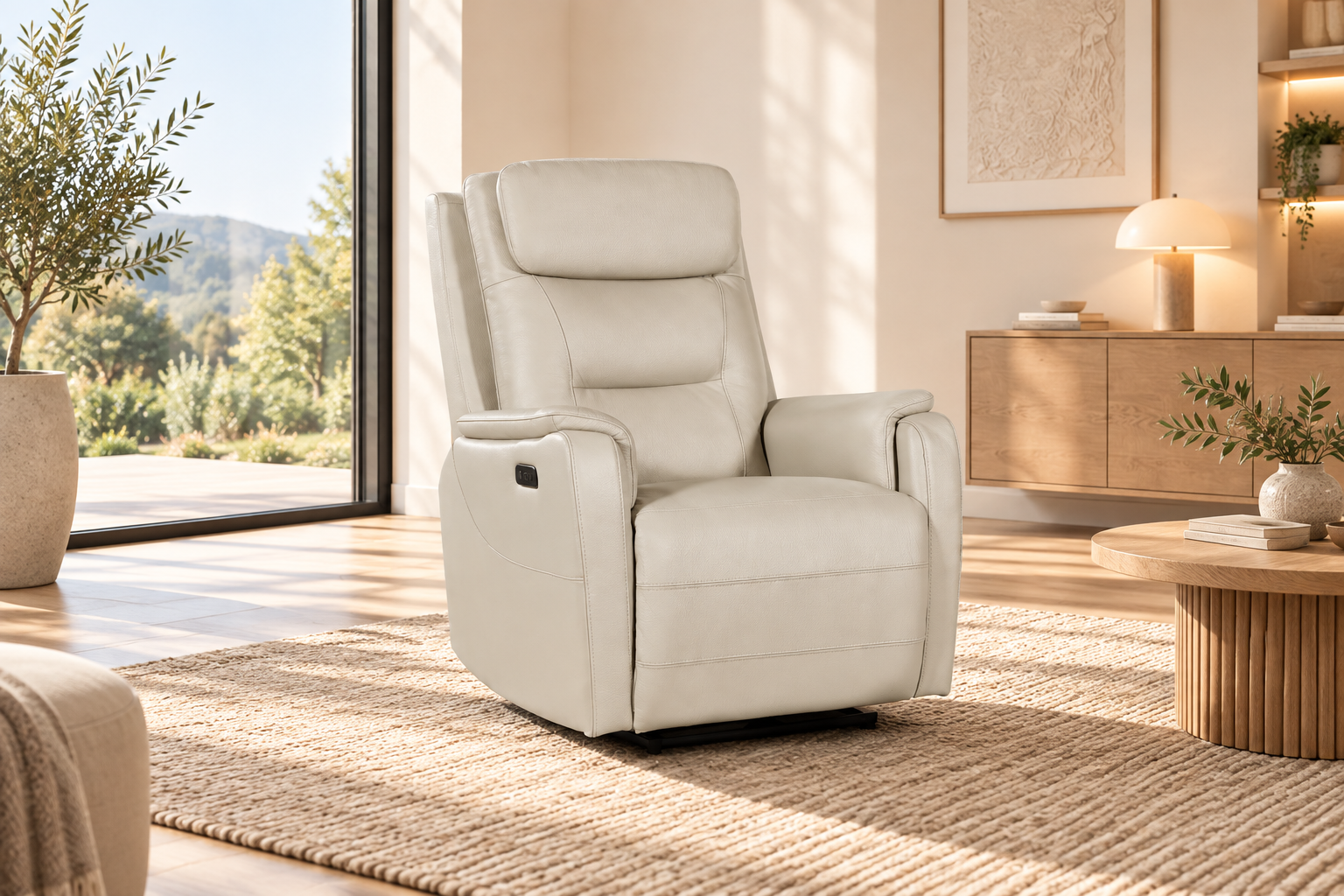 Fauteuil relax GULLY cuir – Image 2