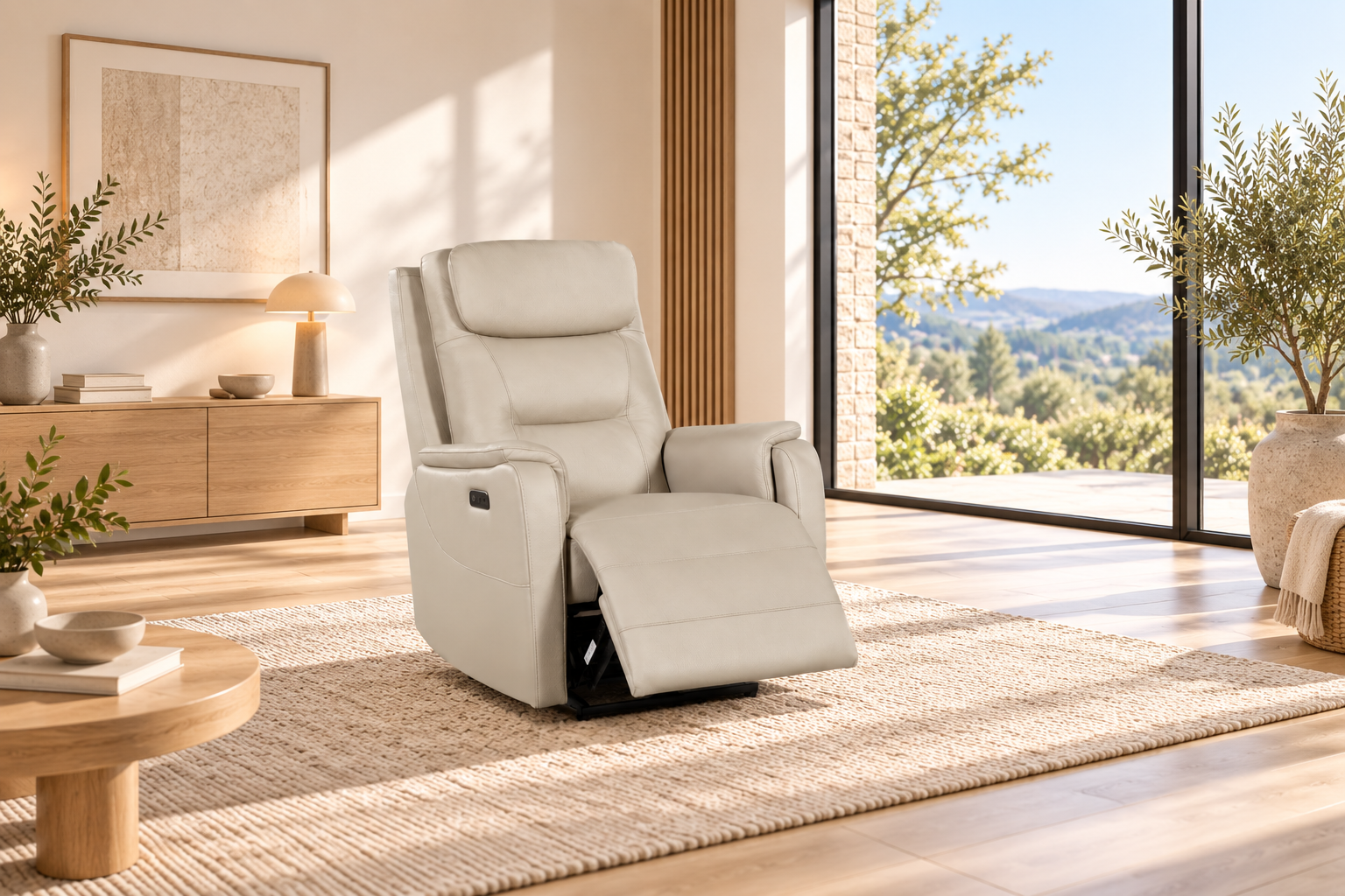 Fauteuil relax GULLY cuir – Image 3