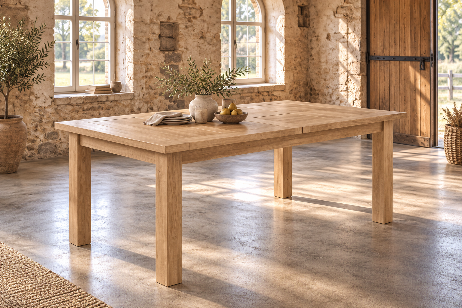 table lodge rectangle – Image 2