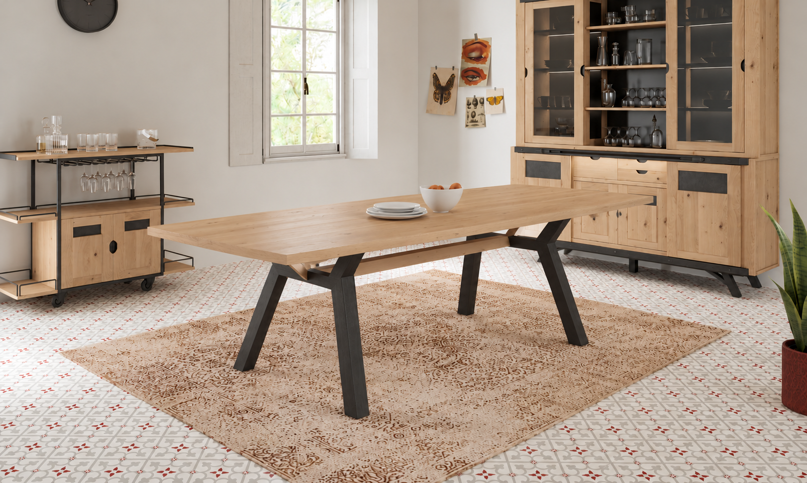 table valfleuri